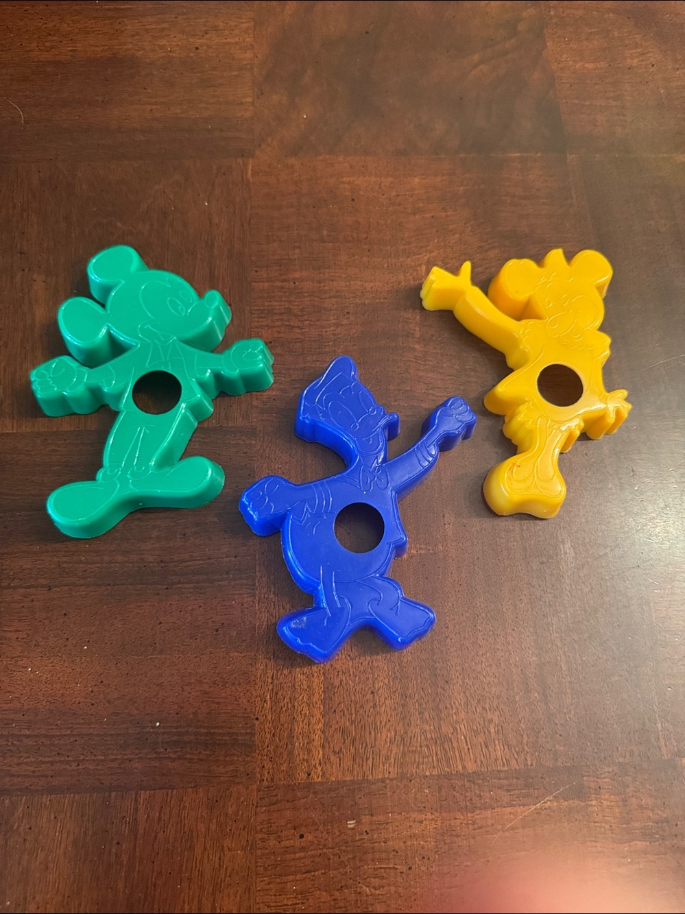 Disney Mickey and Minnie Donald Duck Mouse Vintage Cookie Cutters